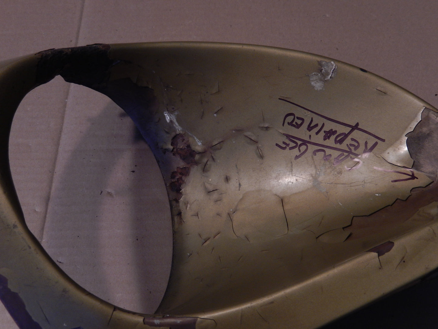 Datsun 240Z Drivers Side Head Light Cowl/Bucket