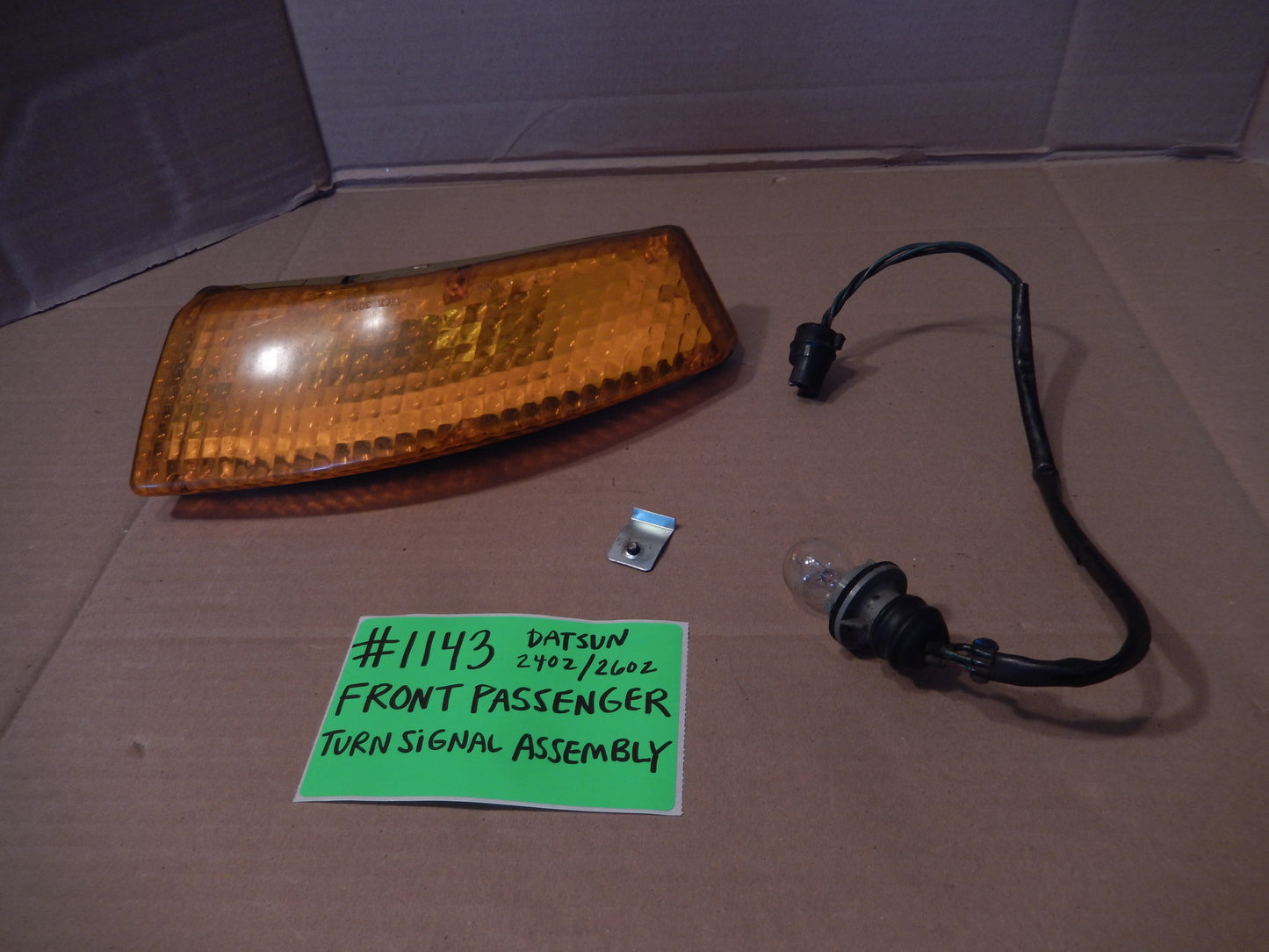 Datsun 240Z-260Z Front Passenger Turn Signal Assembly