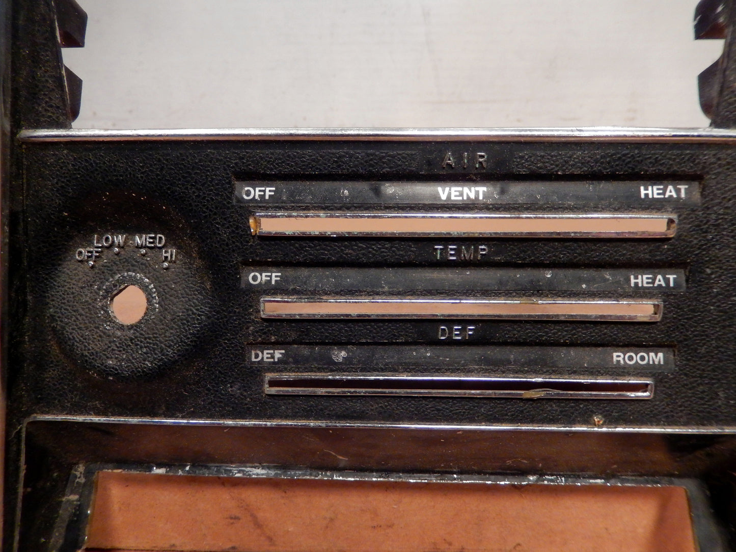 Datsun 240Z Climate Control Face  SKU # 21