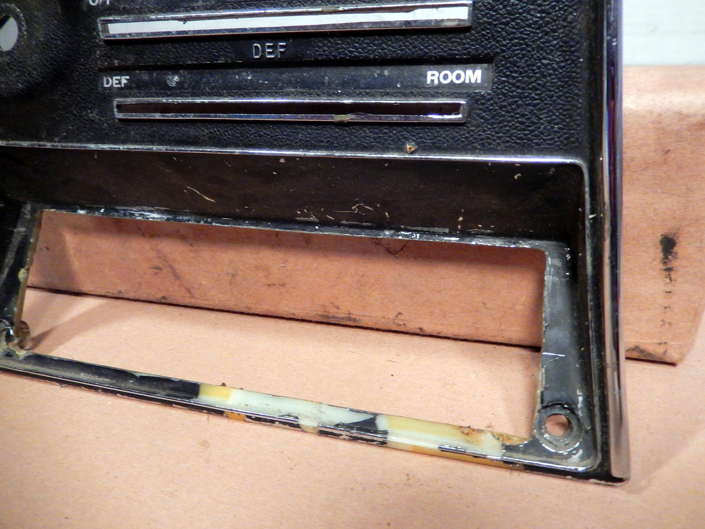 Datsun 240Z Climate Control Face  SKU # 21