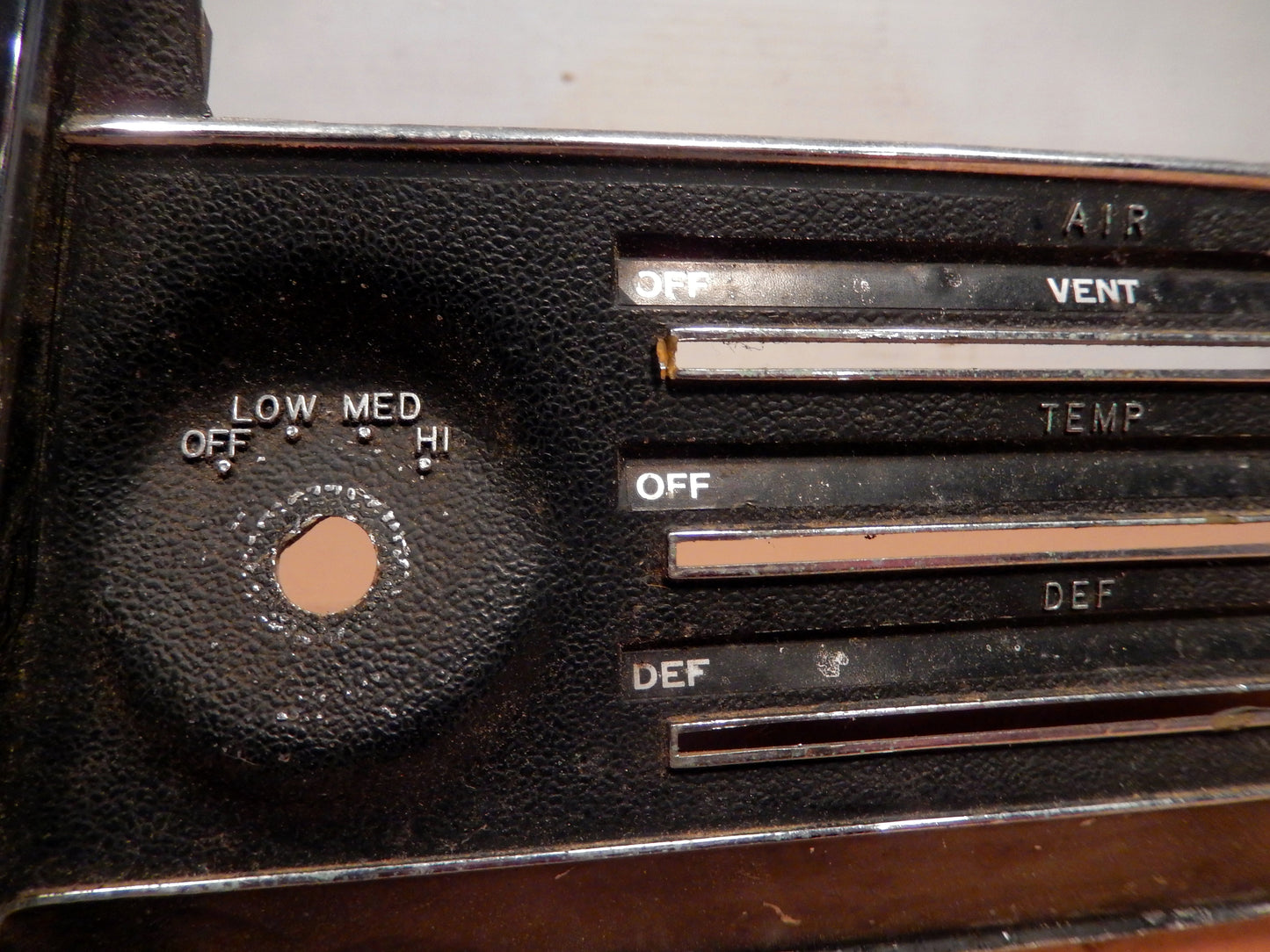 Datsun 240Z Climate Control Face  SKU # 21