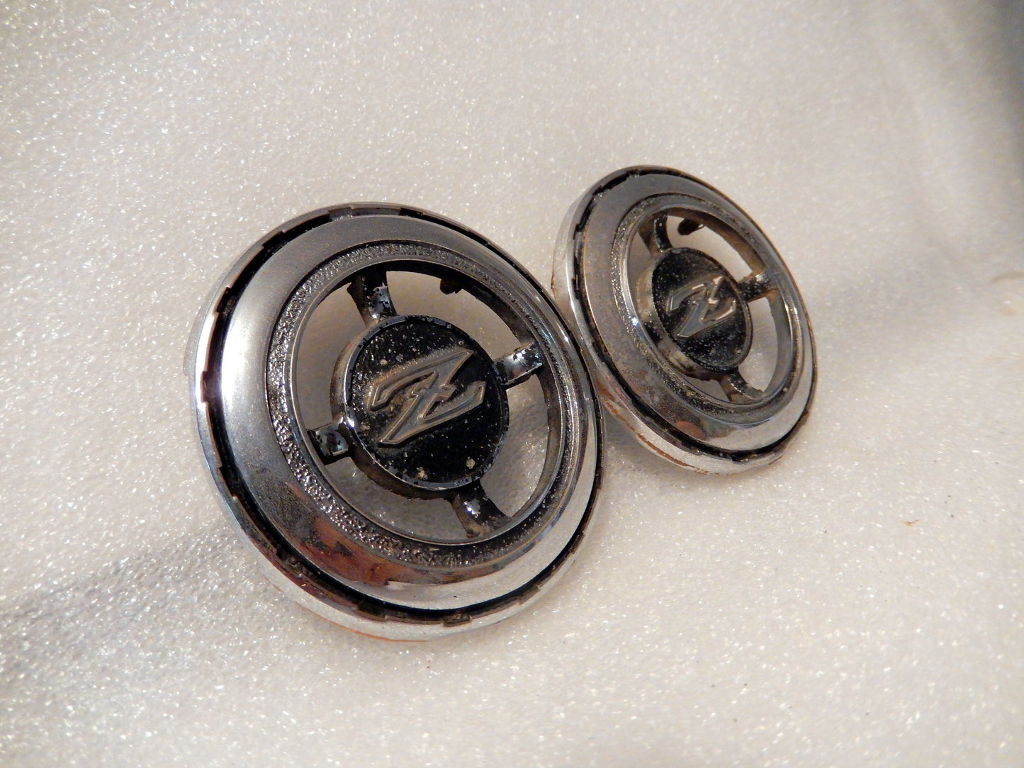 Datsun 240Z Pair of Left and Right Hand Vent Badges