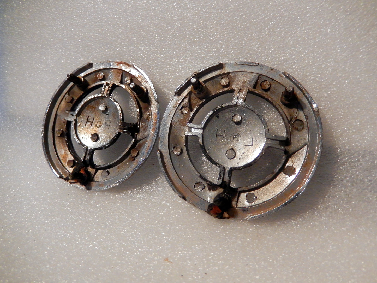 Datsun 240Z Pair of Left and Right Hand Vent Badges