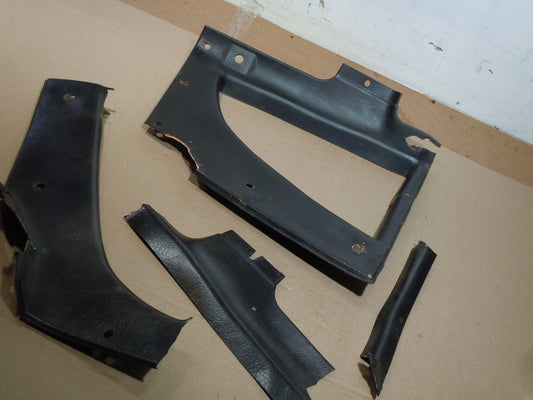 Datsun 240Z Series One Driver's Rear Interior Quarter Window Panel - HANDYMAN SPECIAL