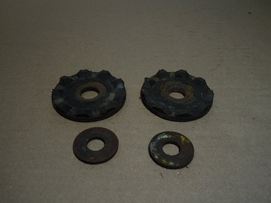 Datsun 240Z Series One Rear Moustache Bar Bolt Mount Discs + Washers
