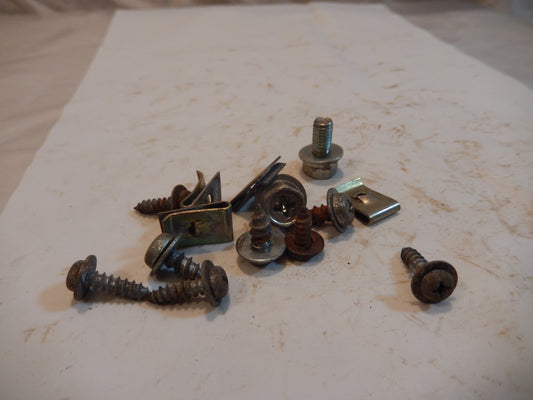 Datsun 240Z Top Dashboard Fastener Group