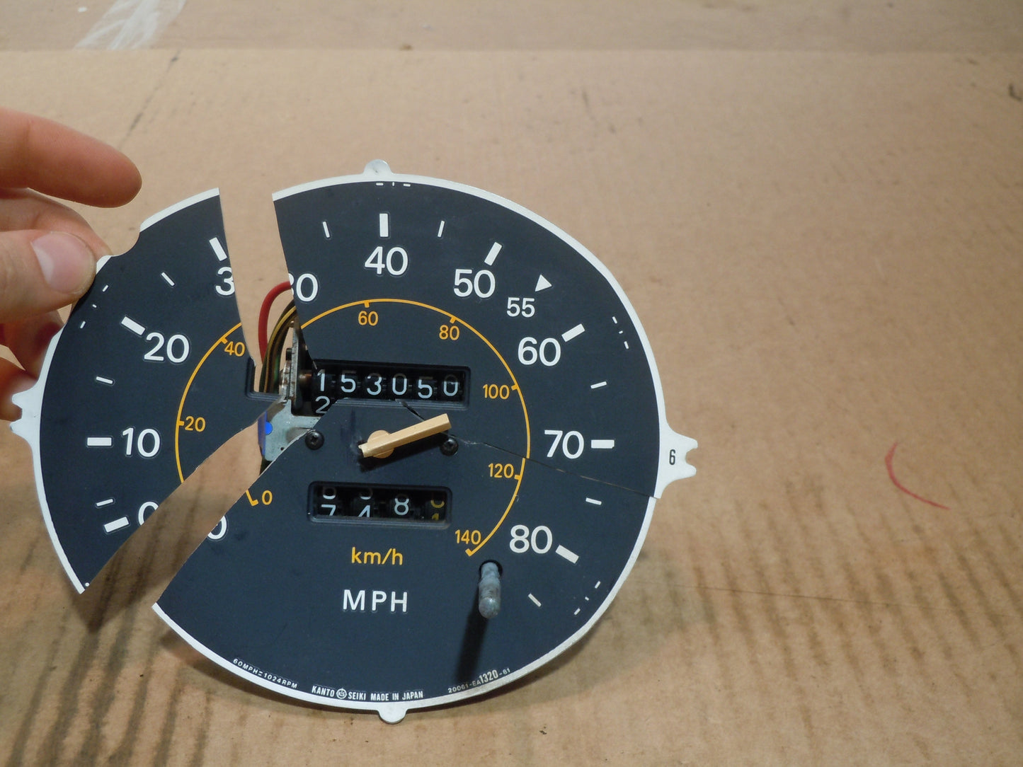 Datsun 280ZX BROKEN Speedometer