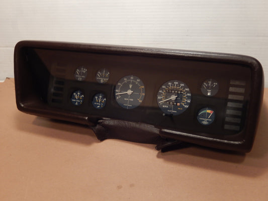 Maserati Quattroporte Three Instrument Cluster and Shroud