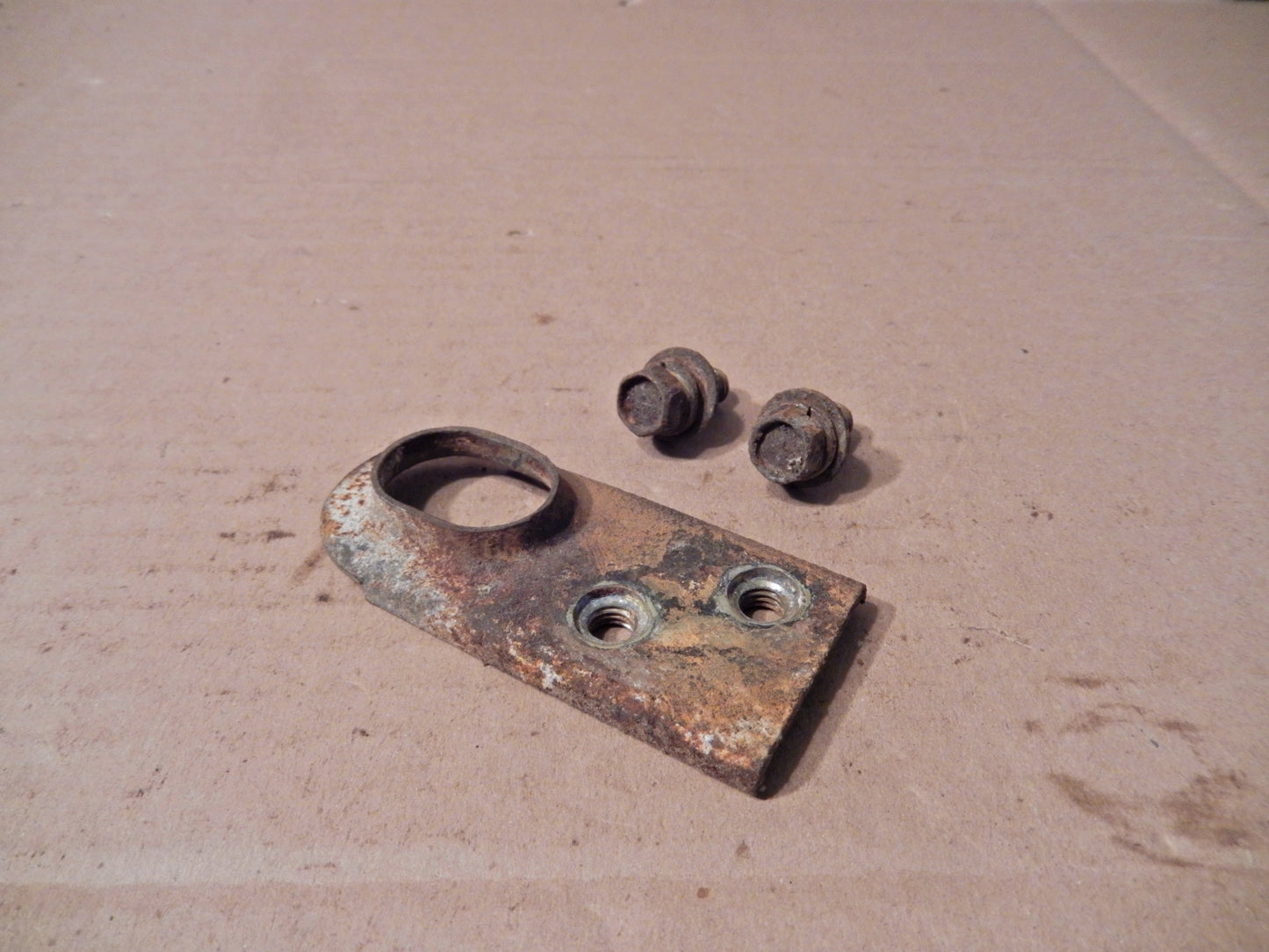 Datsun 280ZX Driver Side Swing Arm Brake Cable Bracket