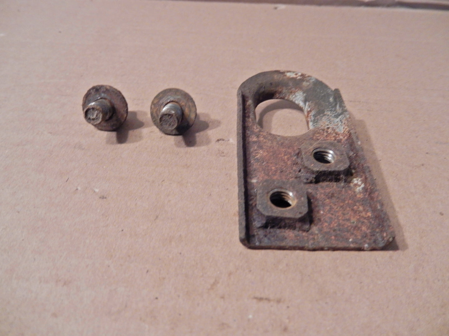 Datsun 280ZX Driver Side Swing Arm Brake Cable Bracket