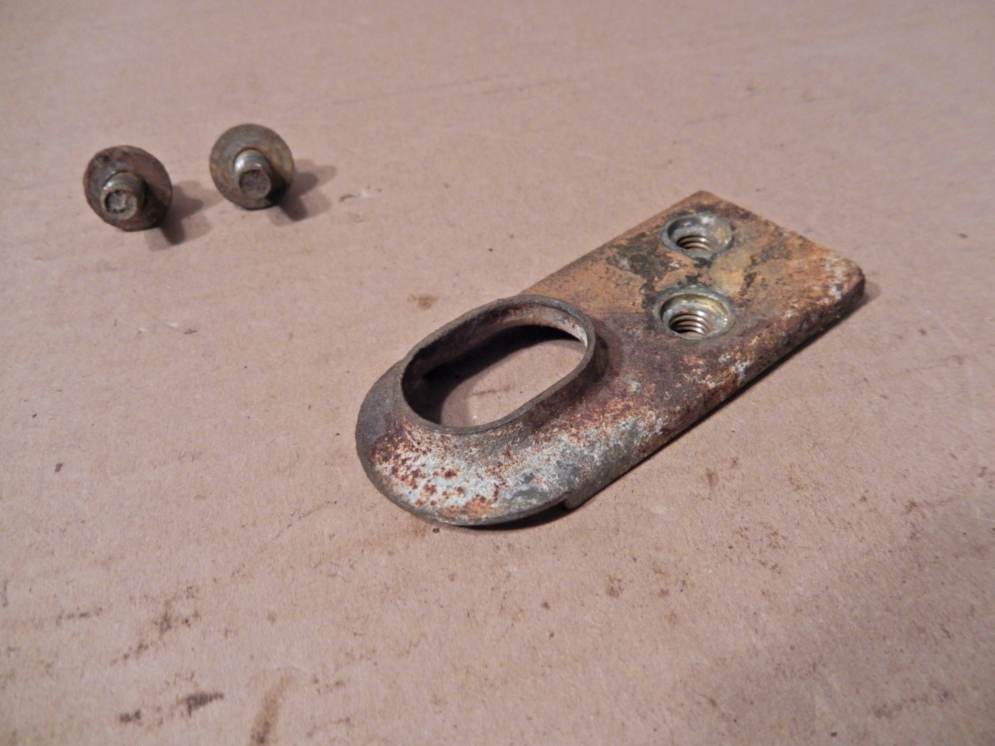 Datsun 280ZX Driver Side Swing Arm Brake Cable Bracket