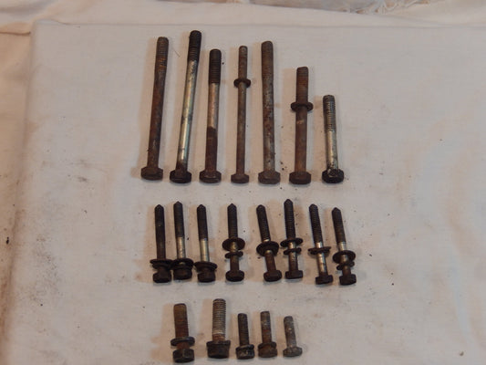 1973 Datsun 240Z Engine Head Cam Journals and Cam Gear Bolt Group