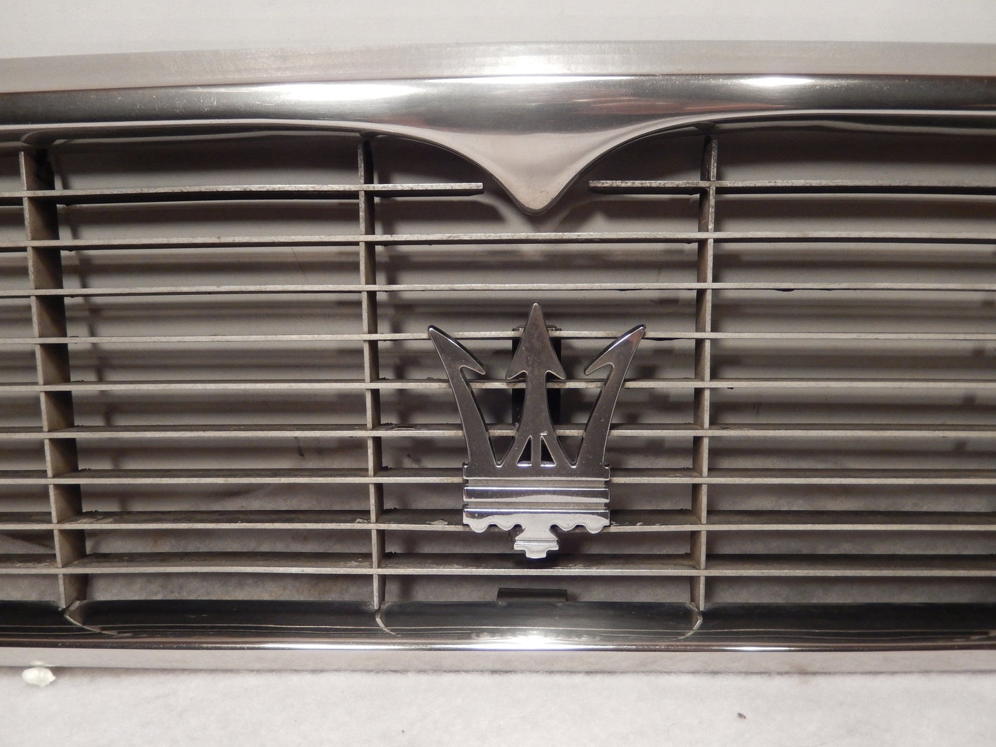 Maserati Quattroporte Three OEM The Finest Front Grill and Trident