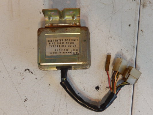 Datsun 260Z Seat Belt Interlock Control Box Unit