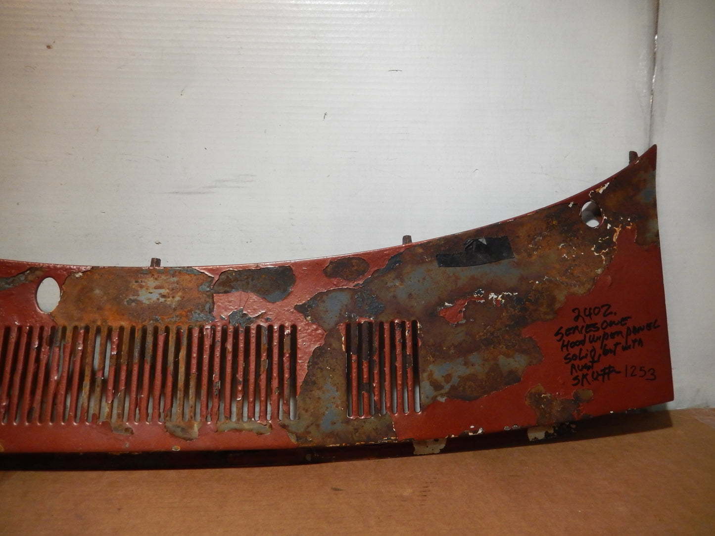 Datsun 240Z Series One Hood Wiper Panel