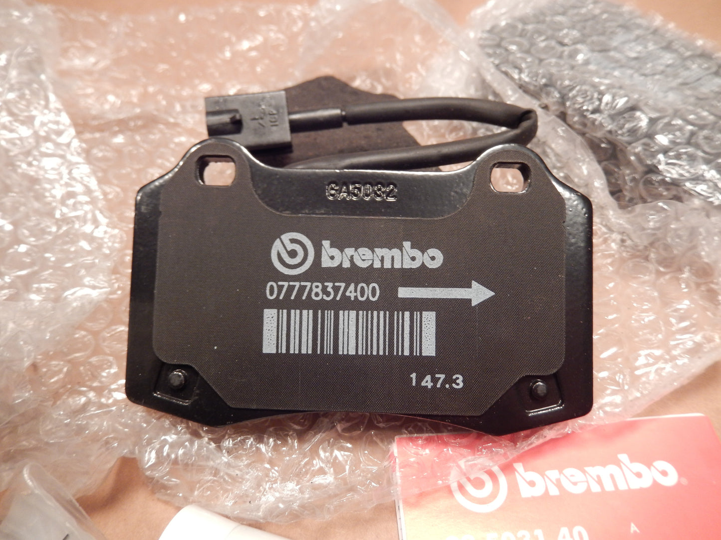Maserati Quattroporte M-156 2013 - 2014 NEW Rear Brake Pads Kit # 980156007