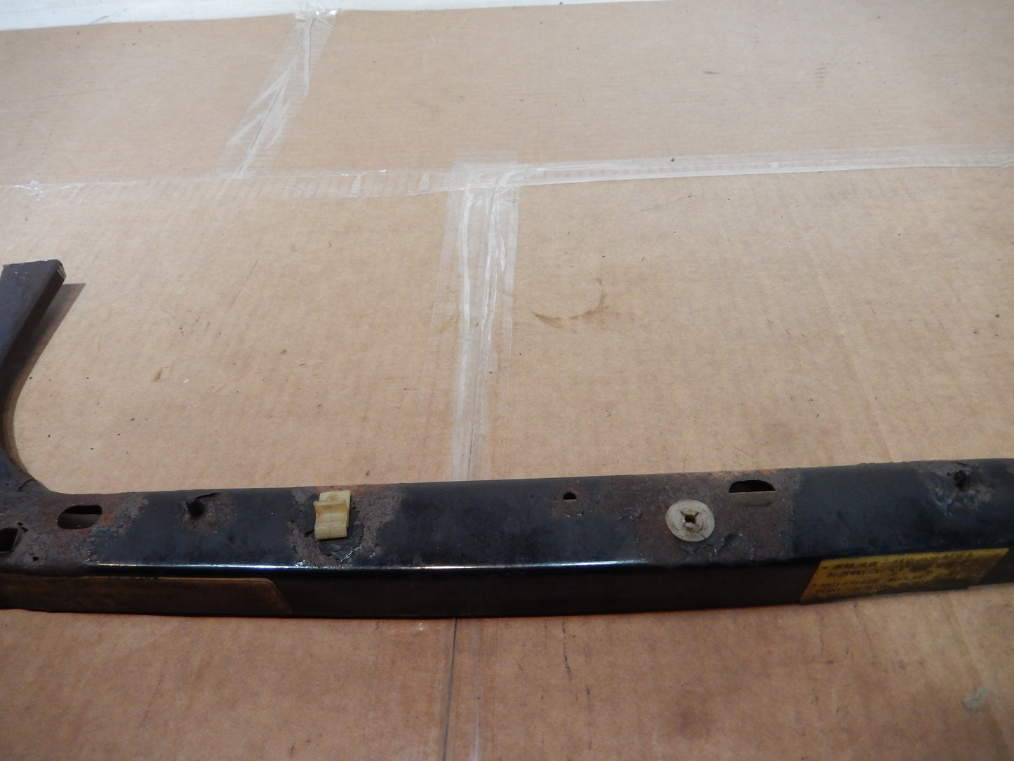 Datsun 280ZX Top Radiator Cross Frame Body Cut