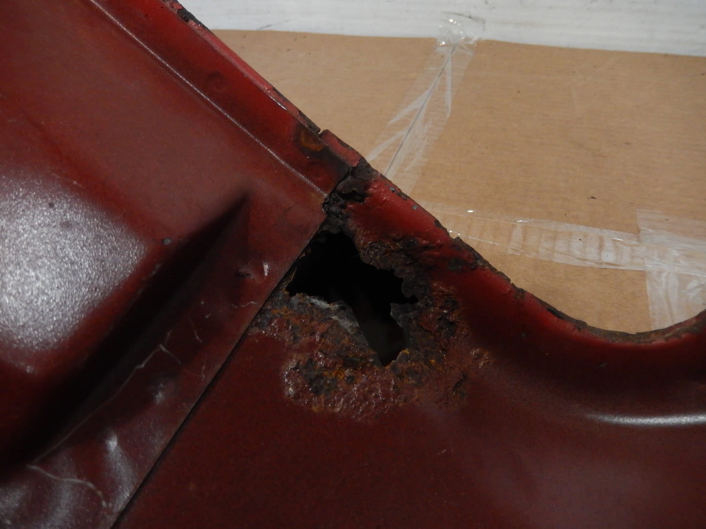 Datsun 280ZX Rearmost Passenger Side Upper Quarter Body Panel Body Cut