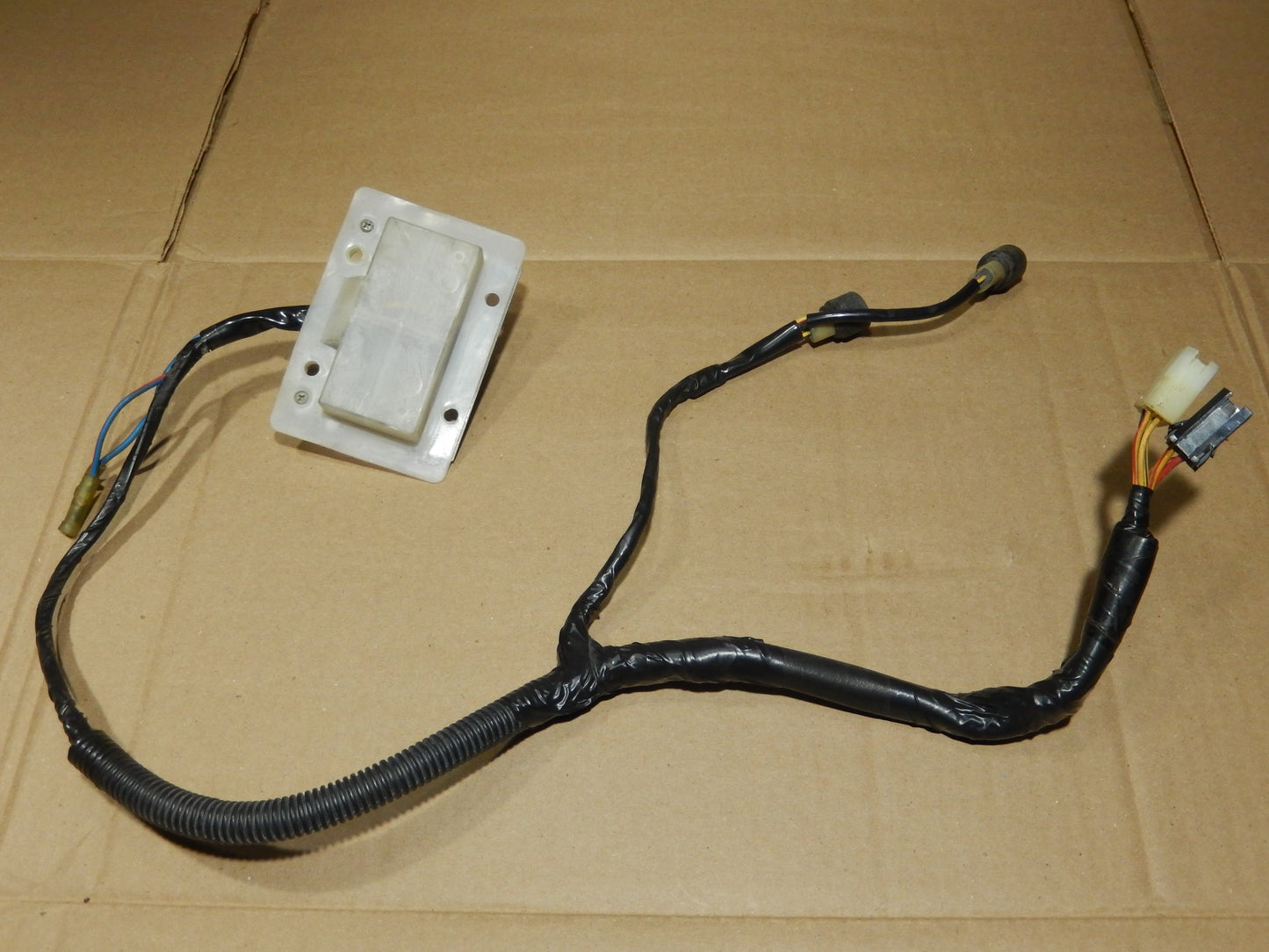 Datsun 280ZX Passenger Door Panel Window Switch and Wire Harness