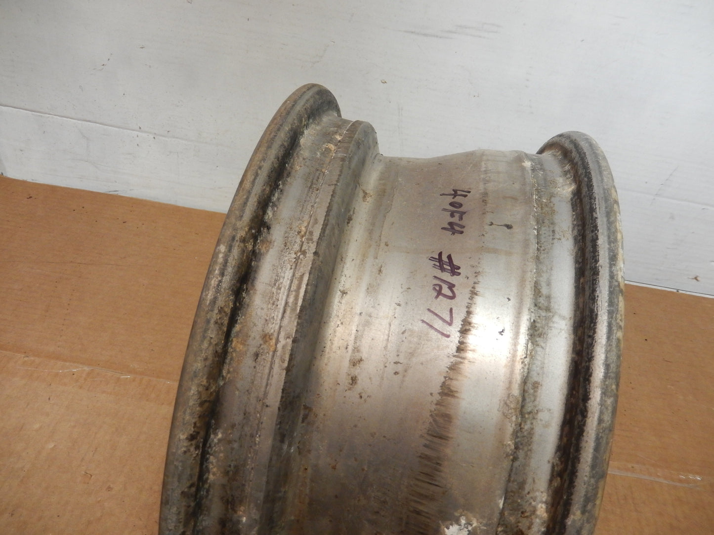 Datsun 280ZX 1980 Red/Black Edition Set of 4 OEM 14 Inch Alloy Wheels