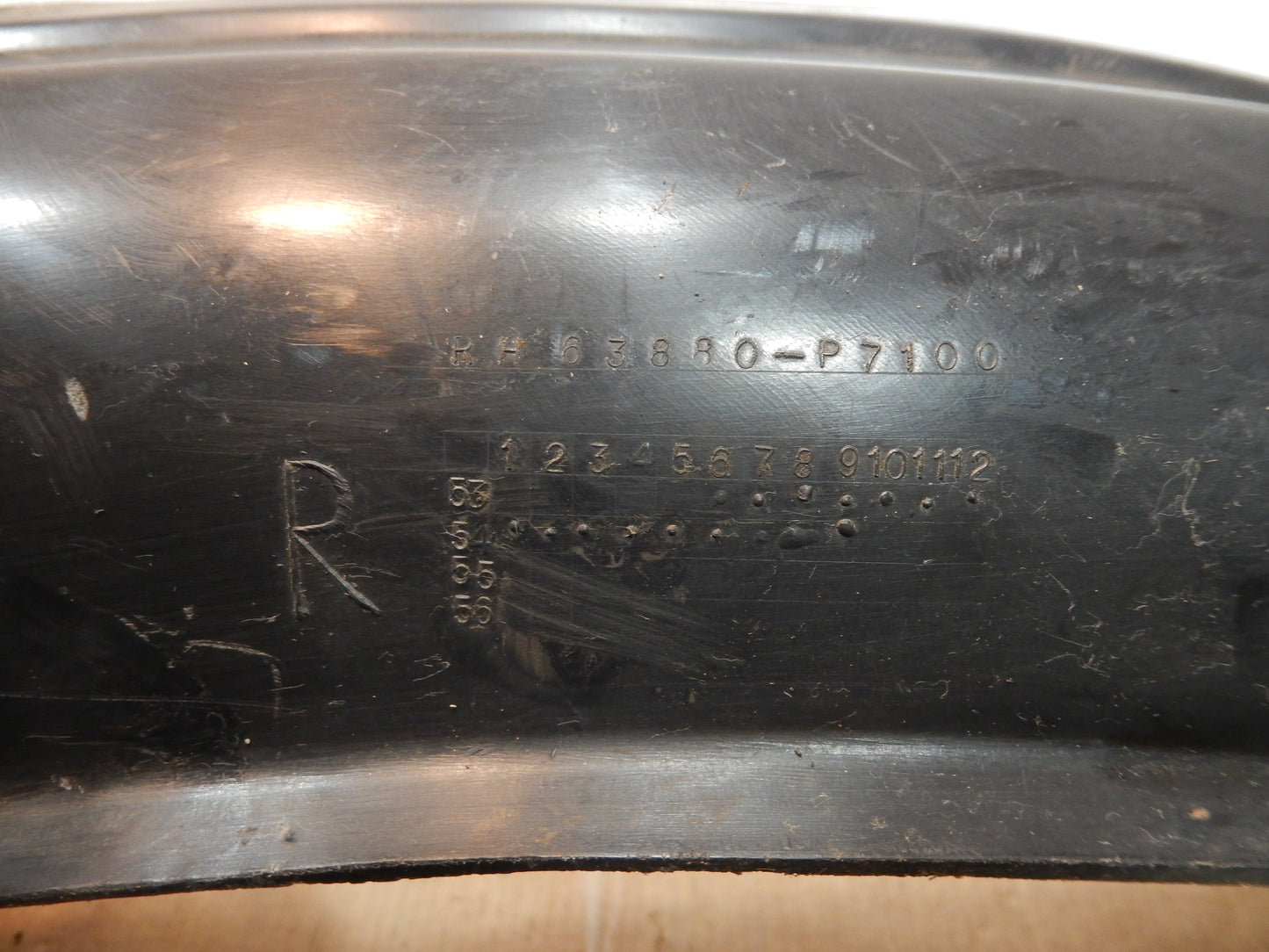 Datsun 280ZX 1980 Front Passenger Wheel Well Liner