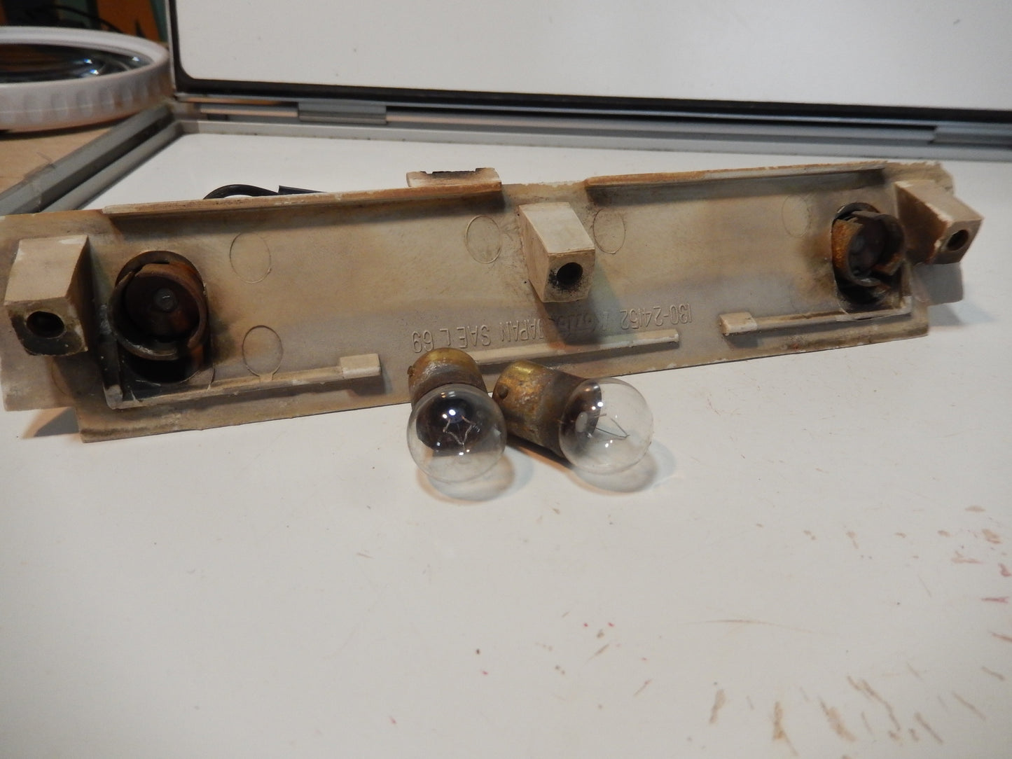 Datsun 240Z Rear Plate Light Body/Frame