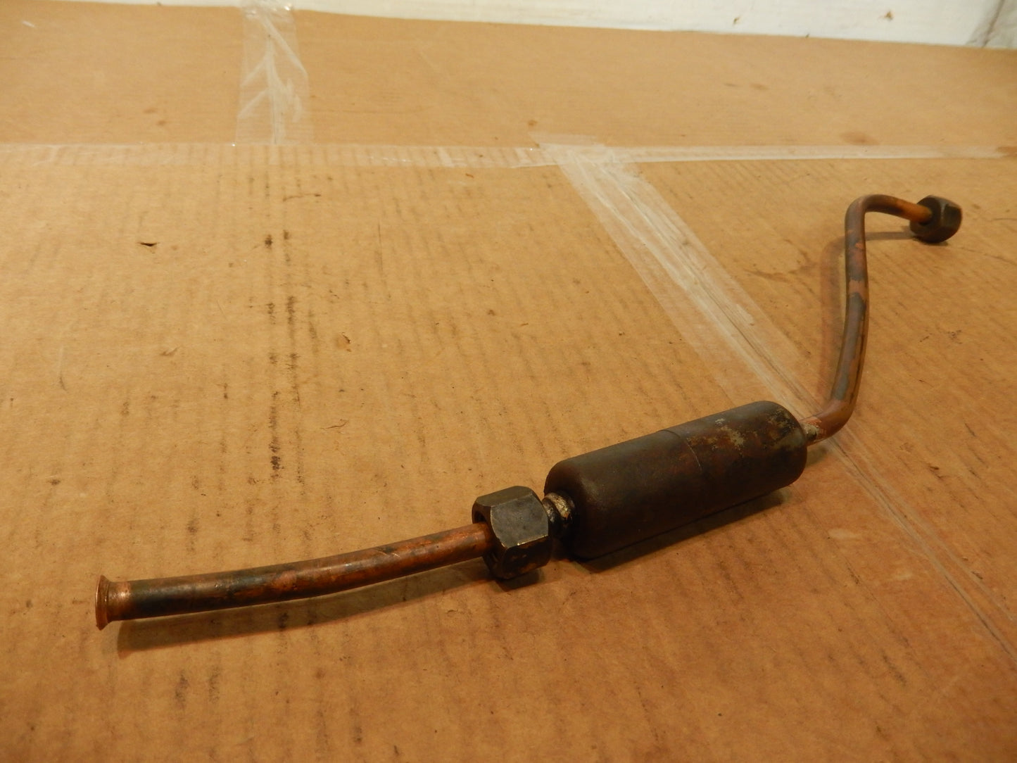 Datsun 280ZX Copper After AC Dryer to Firewall Pipe