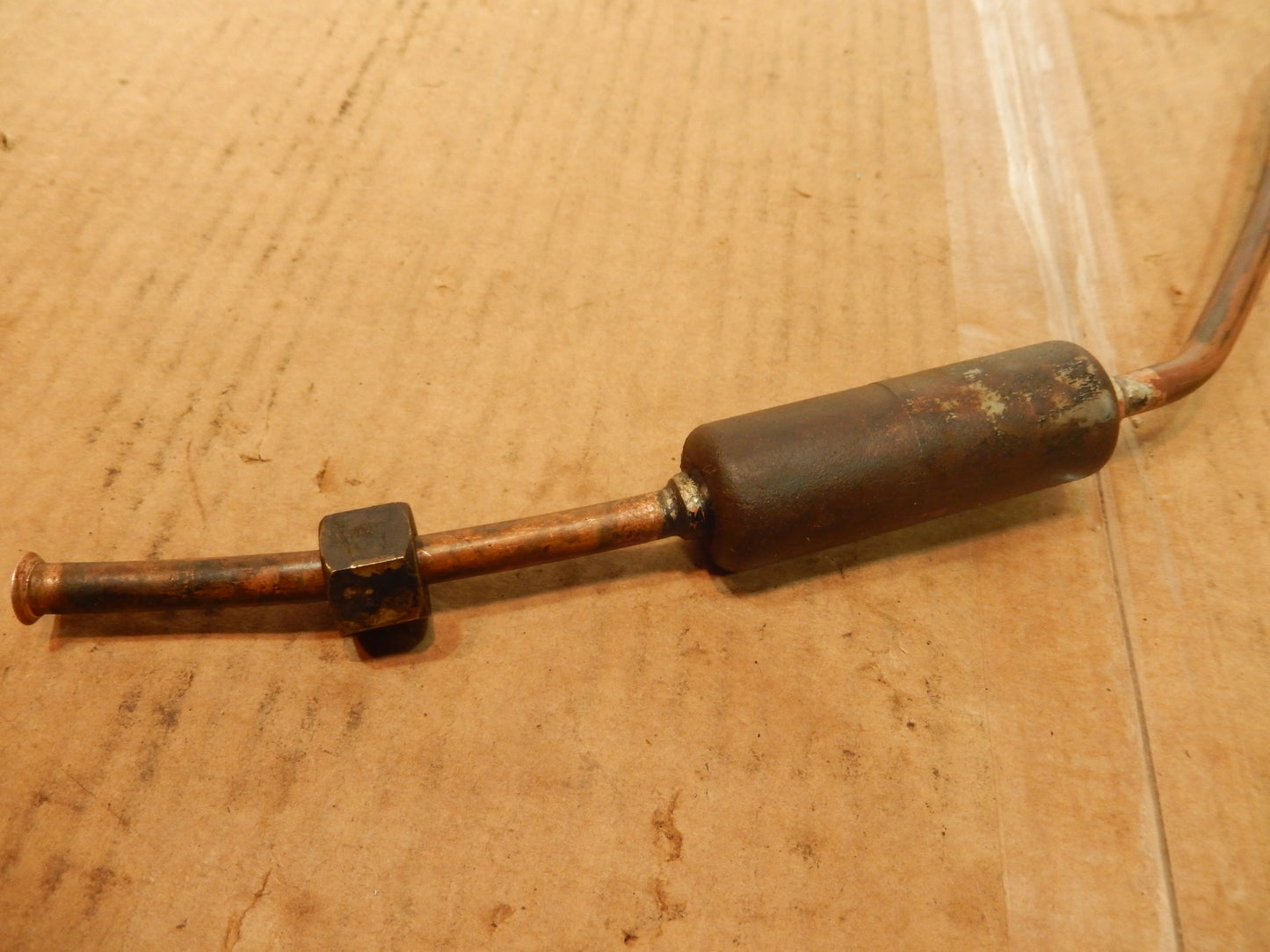 Datsun 280ZX Copper After AC Dryer to Firewall Pipe