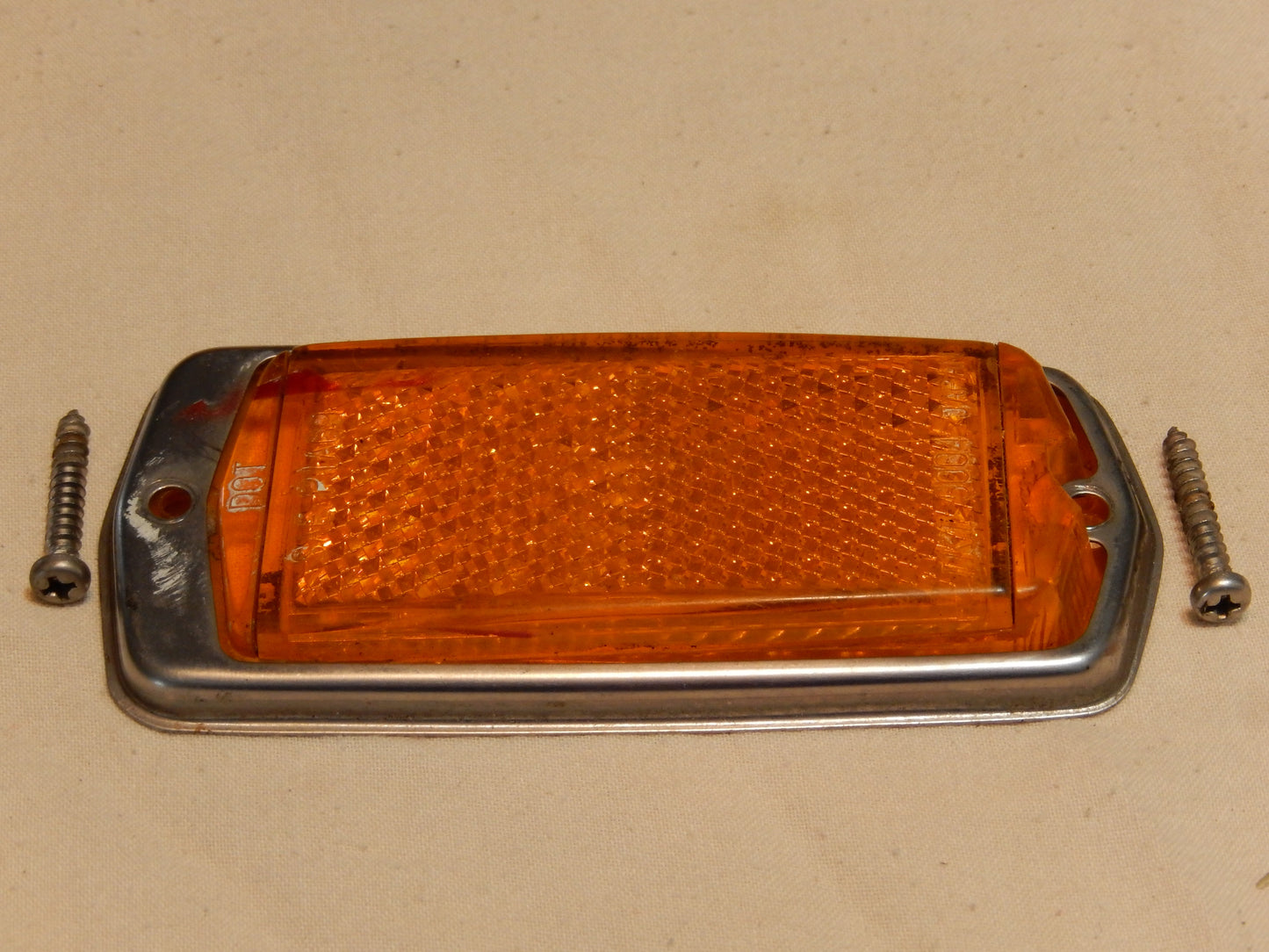 Datsun 240Z Front Side Marker Lens and Trim Surround