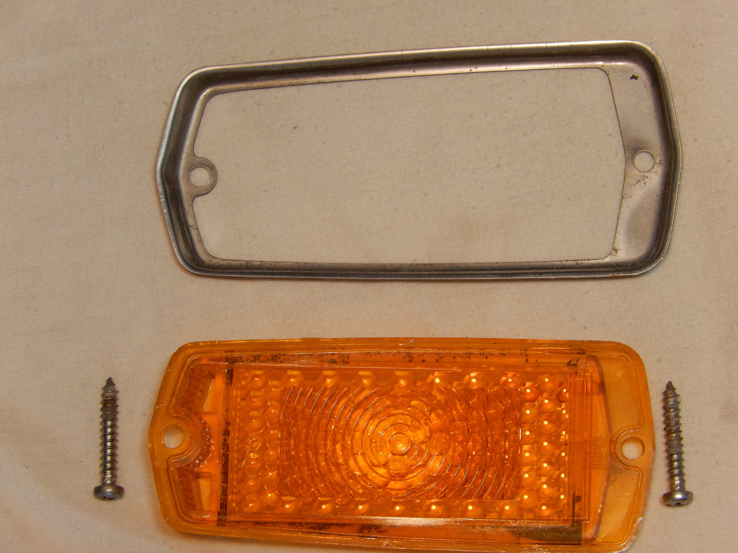Datsun 240Z Front Side Marker Lens and Trim Surround