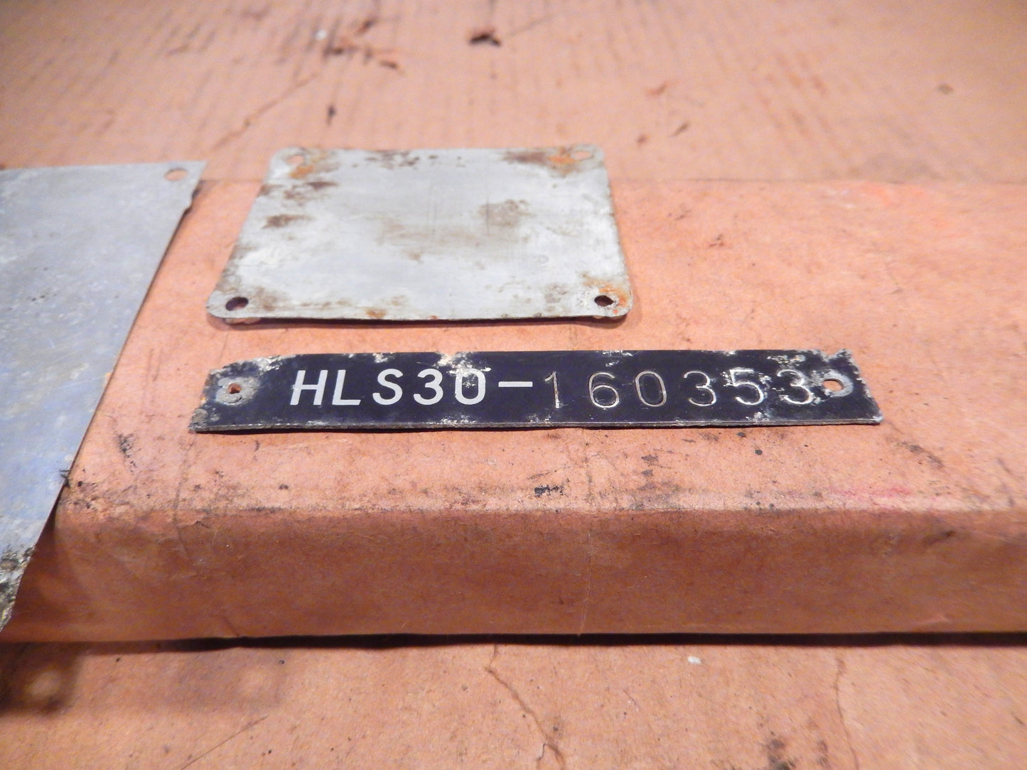Datsun 240Z Vehicle Identification Plates
