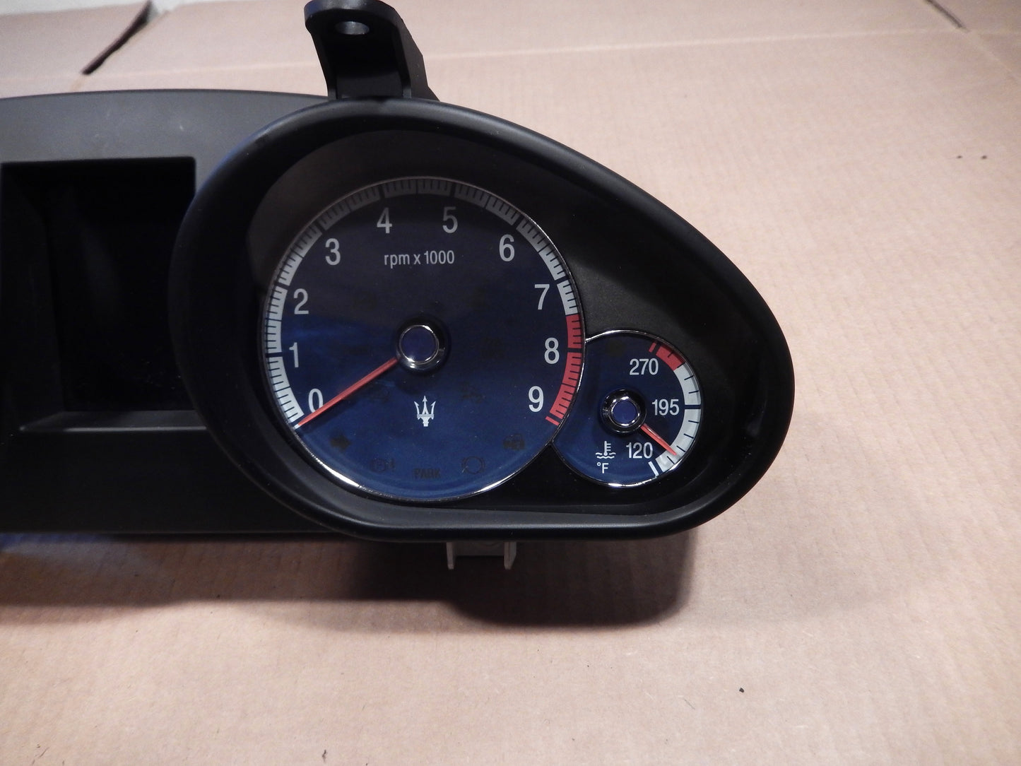 Maserati Quattroporte Instrument Panel