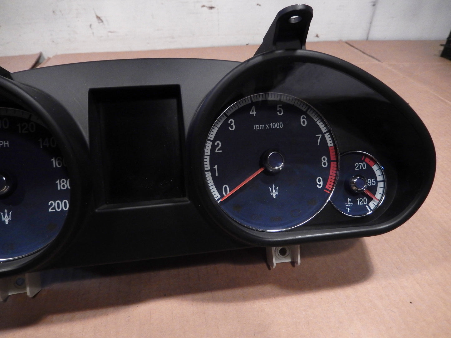 Maserati Quattroporte Instrument Panel