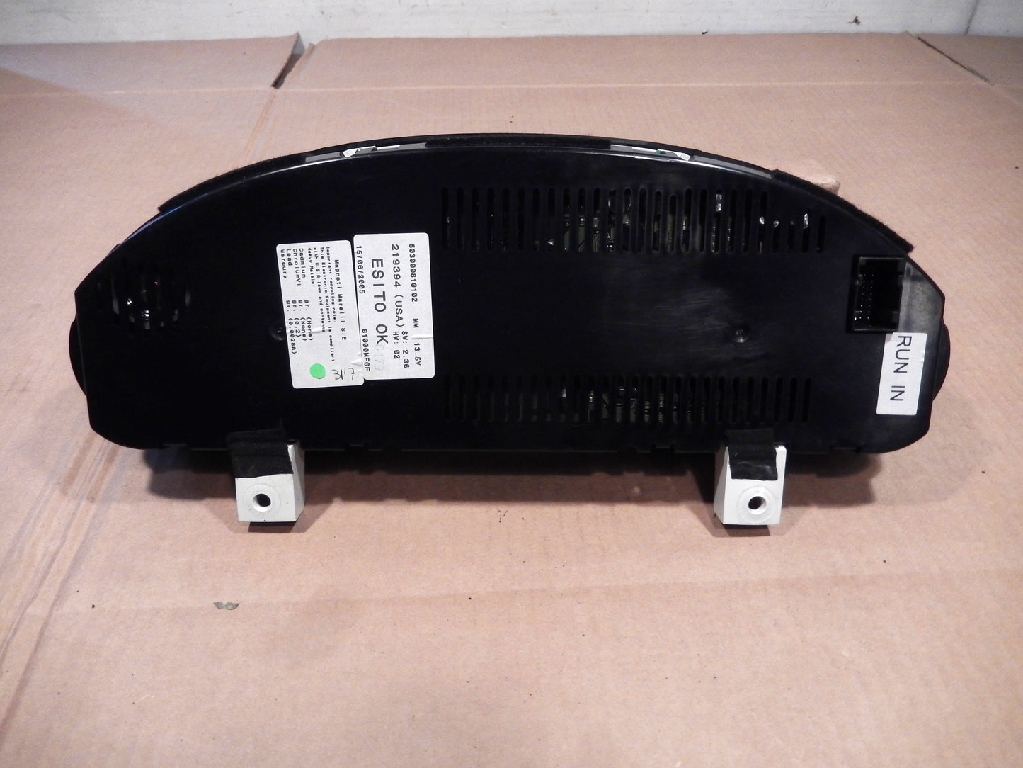 Maserati Quattroporte Instrument Panel