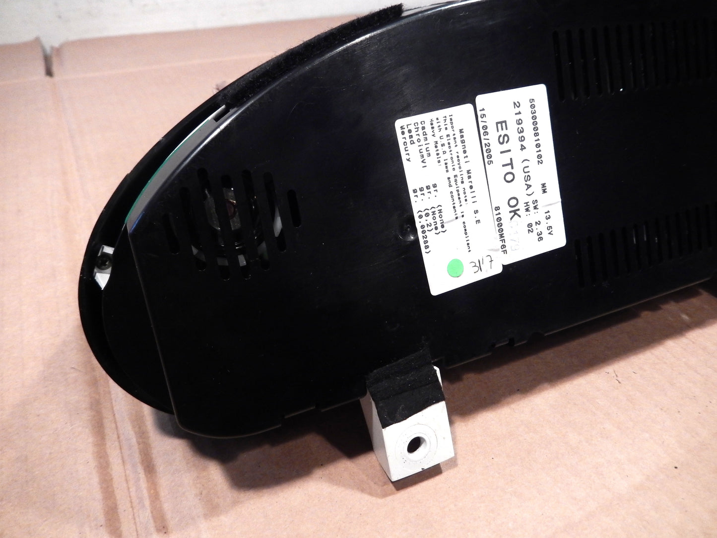 Maserati Quattroporte Instrument Panel