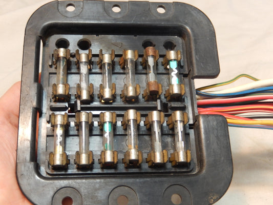 Datsun 280Z Passenger Kick Panel Fuse Box