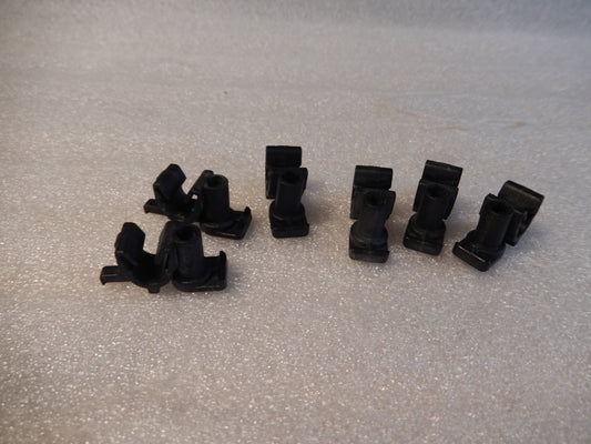 Maserati Quattroporte Upper Front Frame Outside Wire Harness Clips Set
