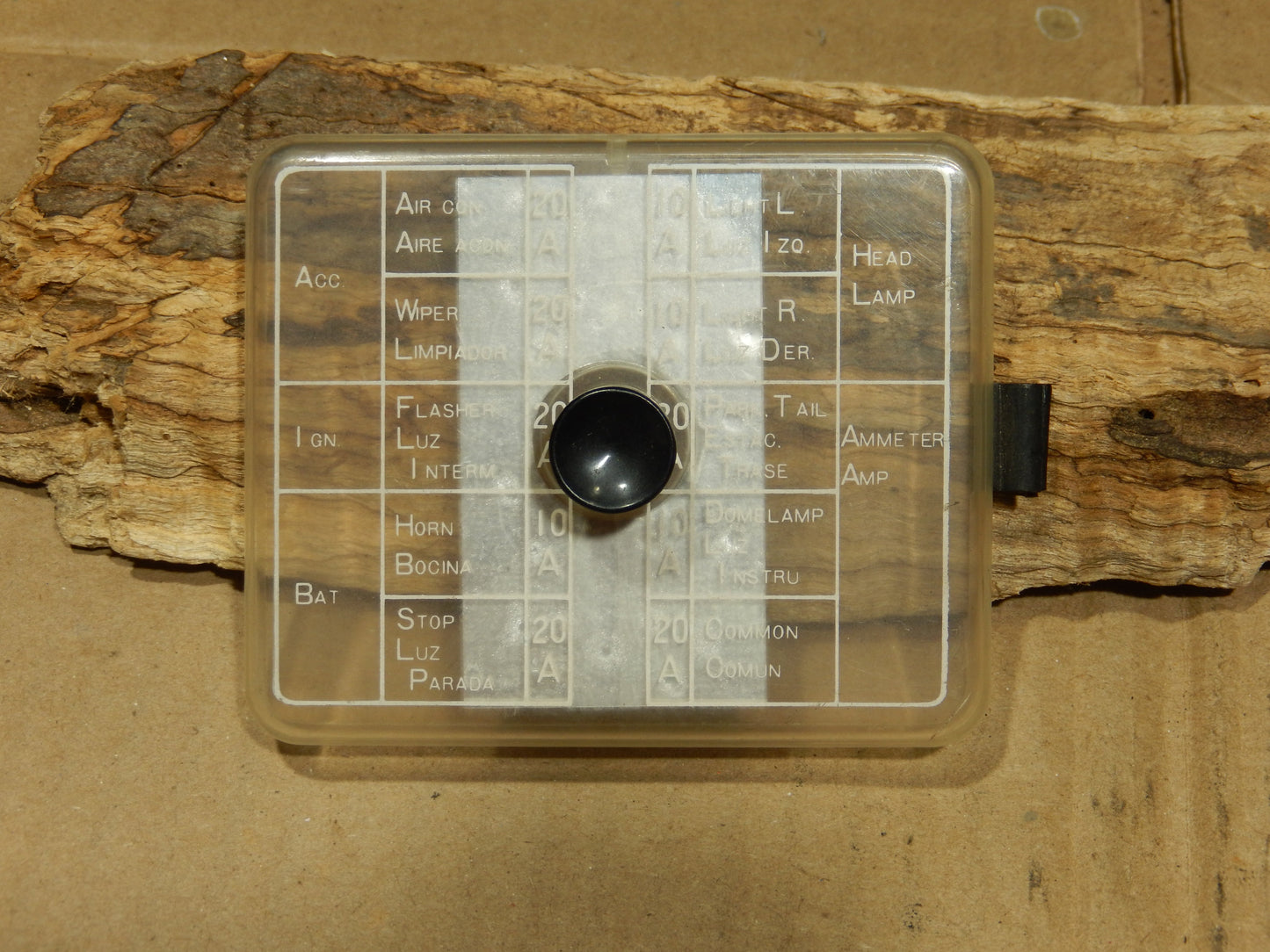 Datsun 240Z OEM Fuse Box Cover