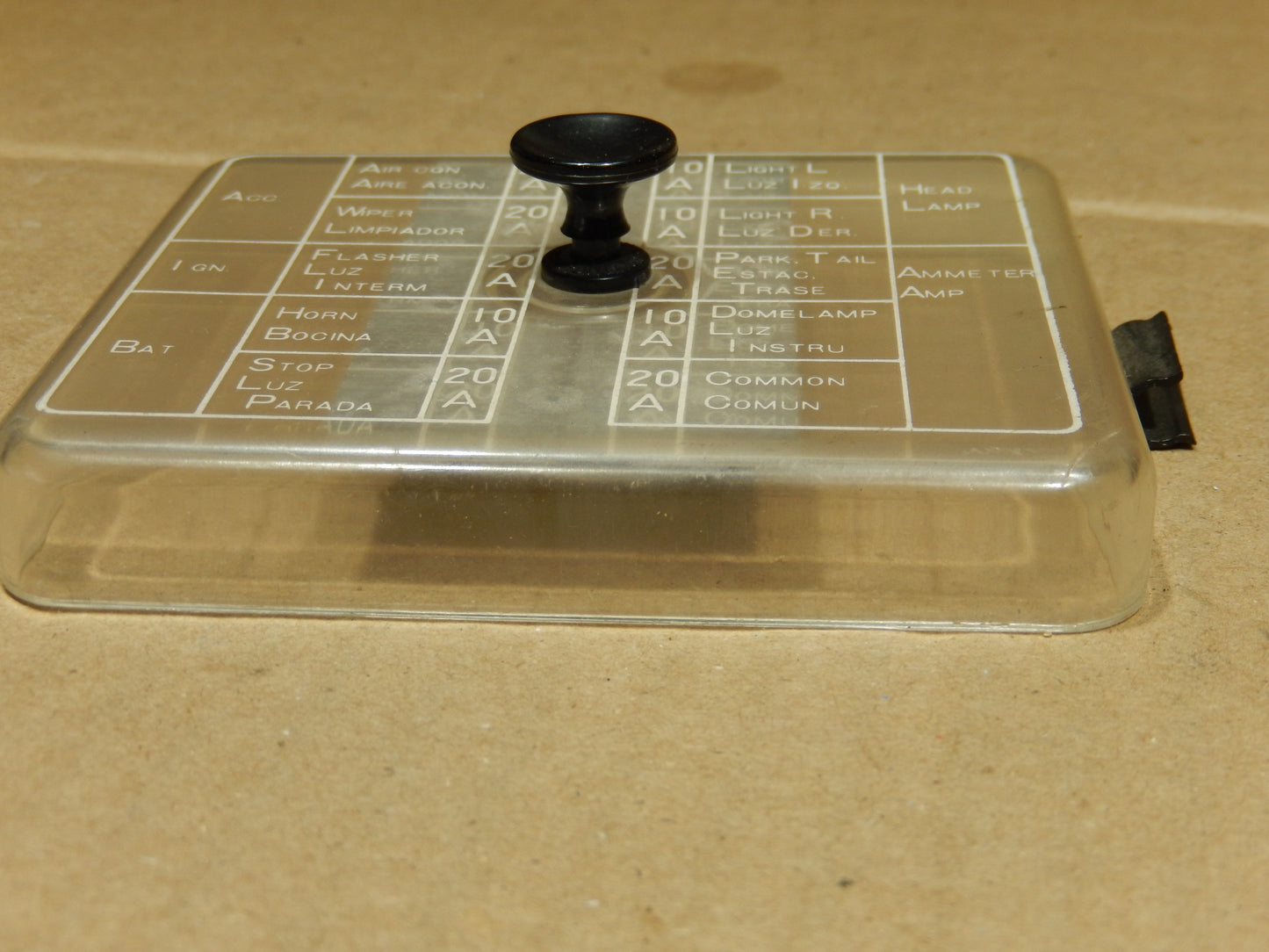 Datsun 240Z OEM Fuse Box Cover