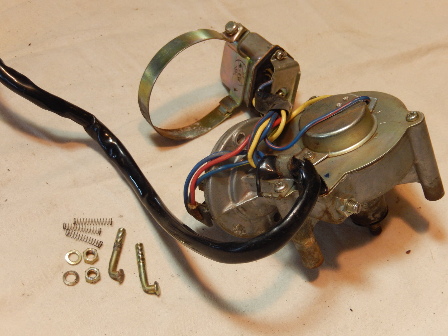 Datsun 240Z Wiper Motor Gear Box and Harness/ Relay