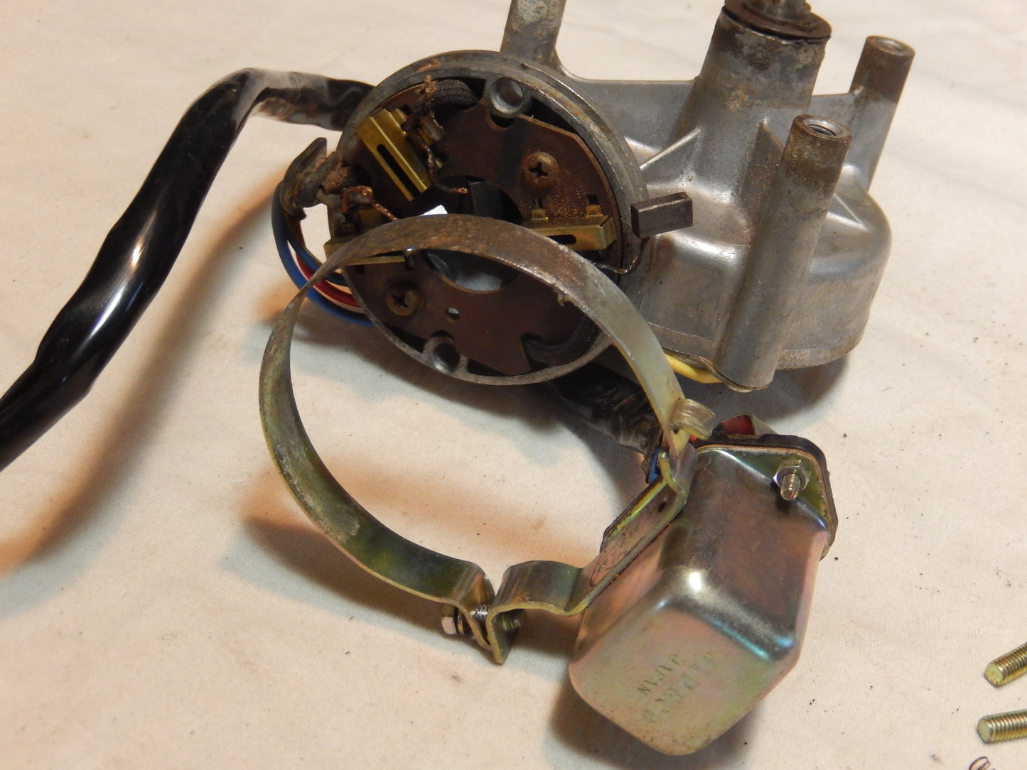Datsun 240Z Wiper Motor Gear Box and Harness/ Relay