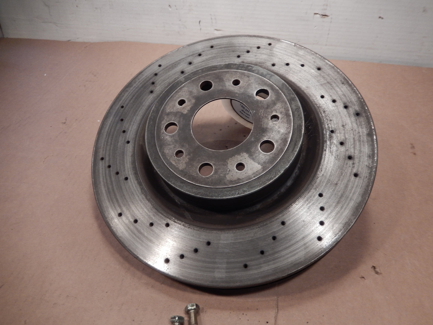 Maserati Quattroporte Front Passengers Side Drilled Brake Rotor
