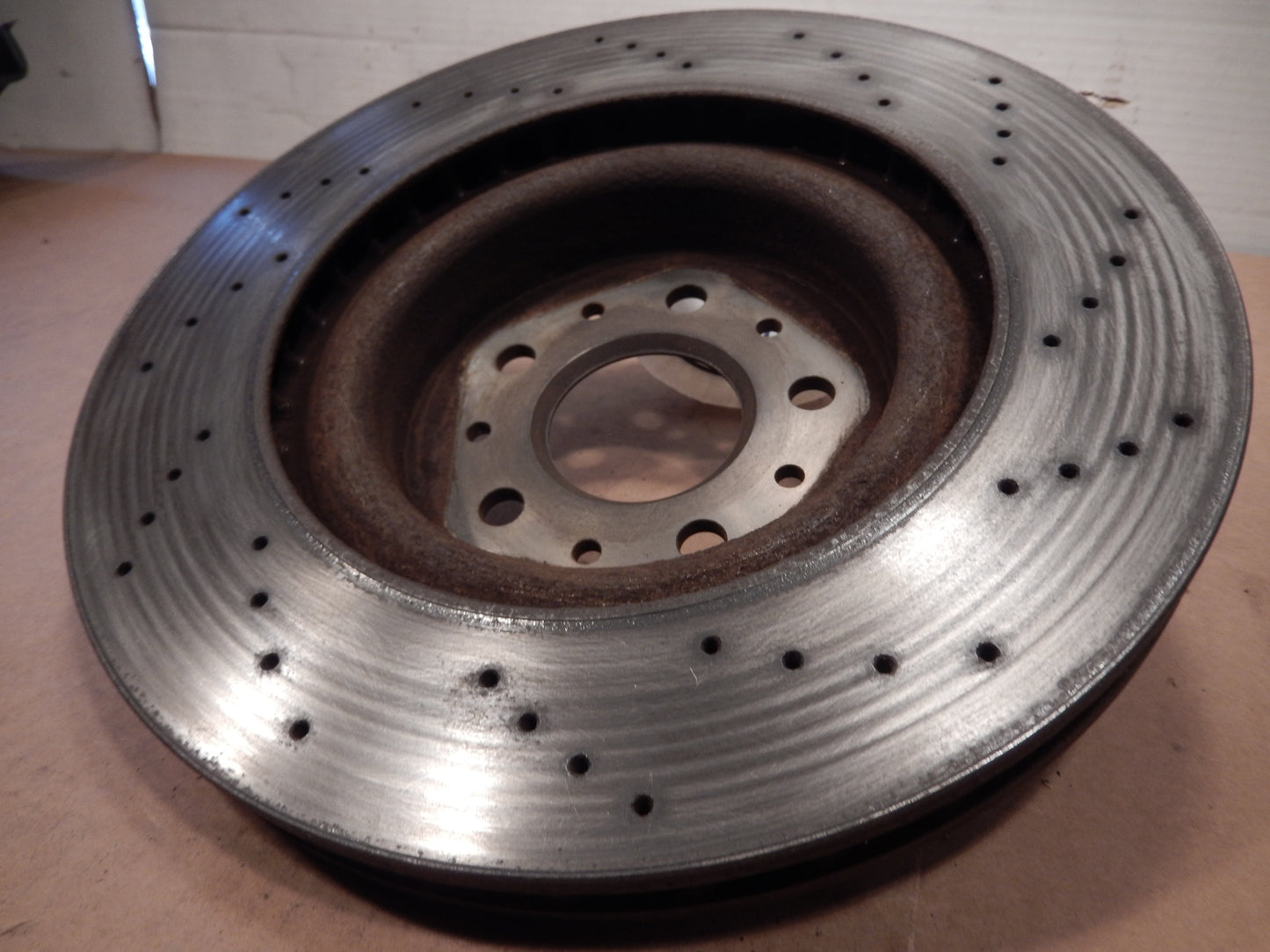 Maserati Quattroporte Front Passengers Side Drilled Brake Rotor