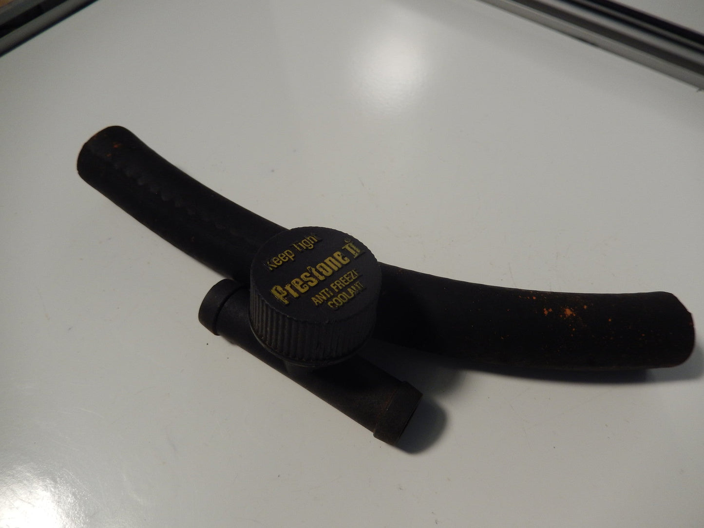 Datsun 240Z Water Liner Check and Fill Pipe