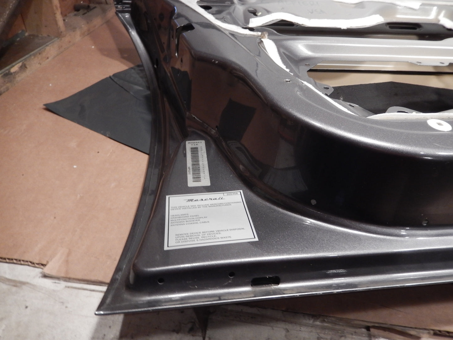 Maserati Quattroporte Front Driver's Side Door