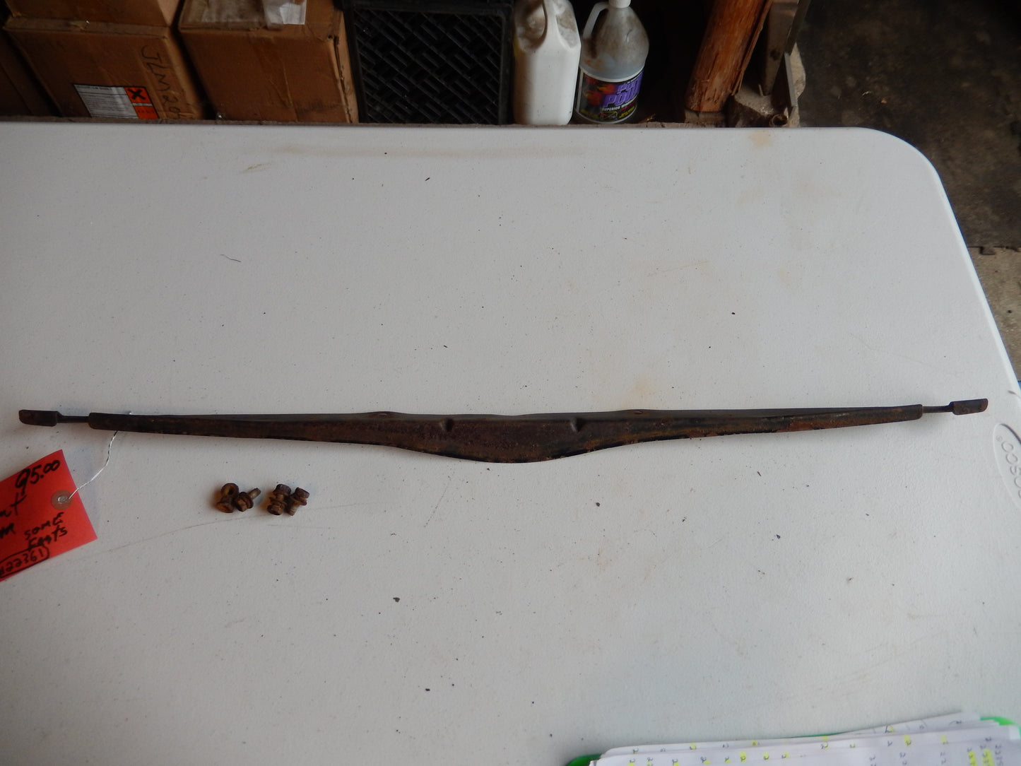 Datsun 240Z Front Hood Seal and Rain Gutter Bar