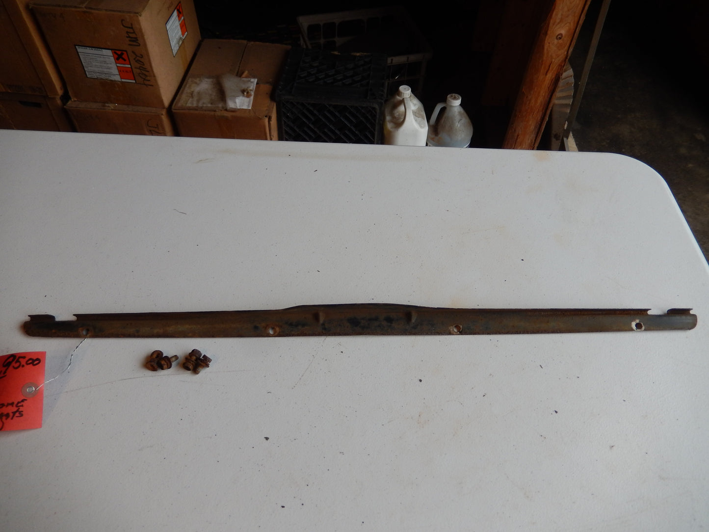 Datsun 240Z Front Hood Seal and Rain Gutter Bar