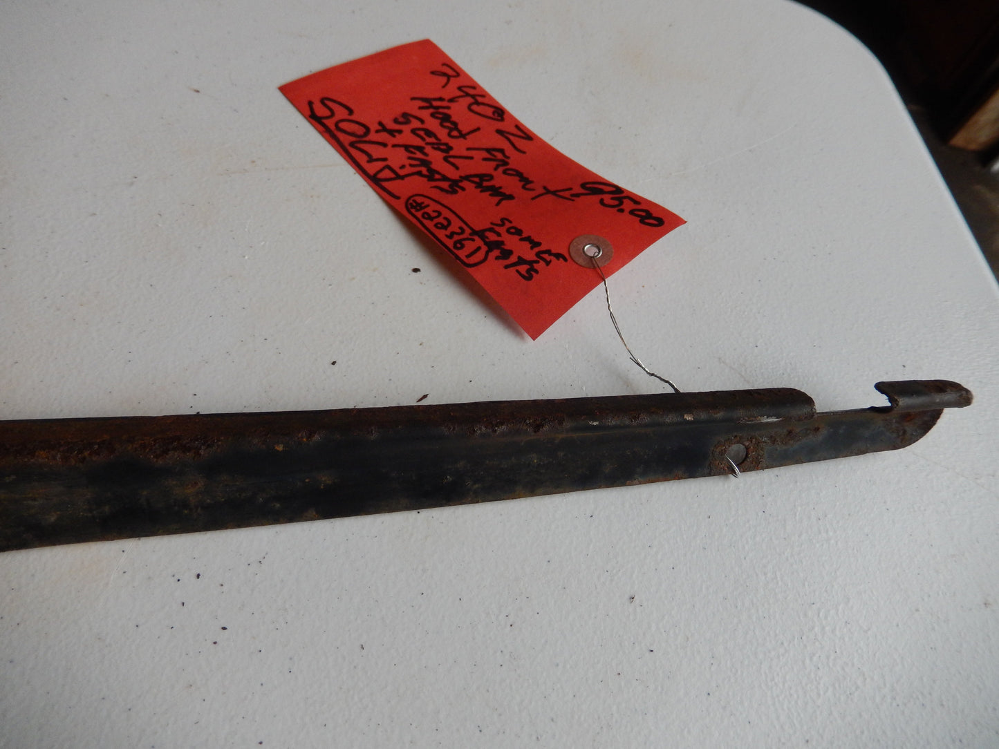 Datsun 240Z Front Hood Seal and Rain Gutter Bar