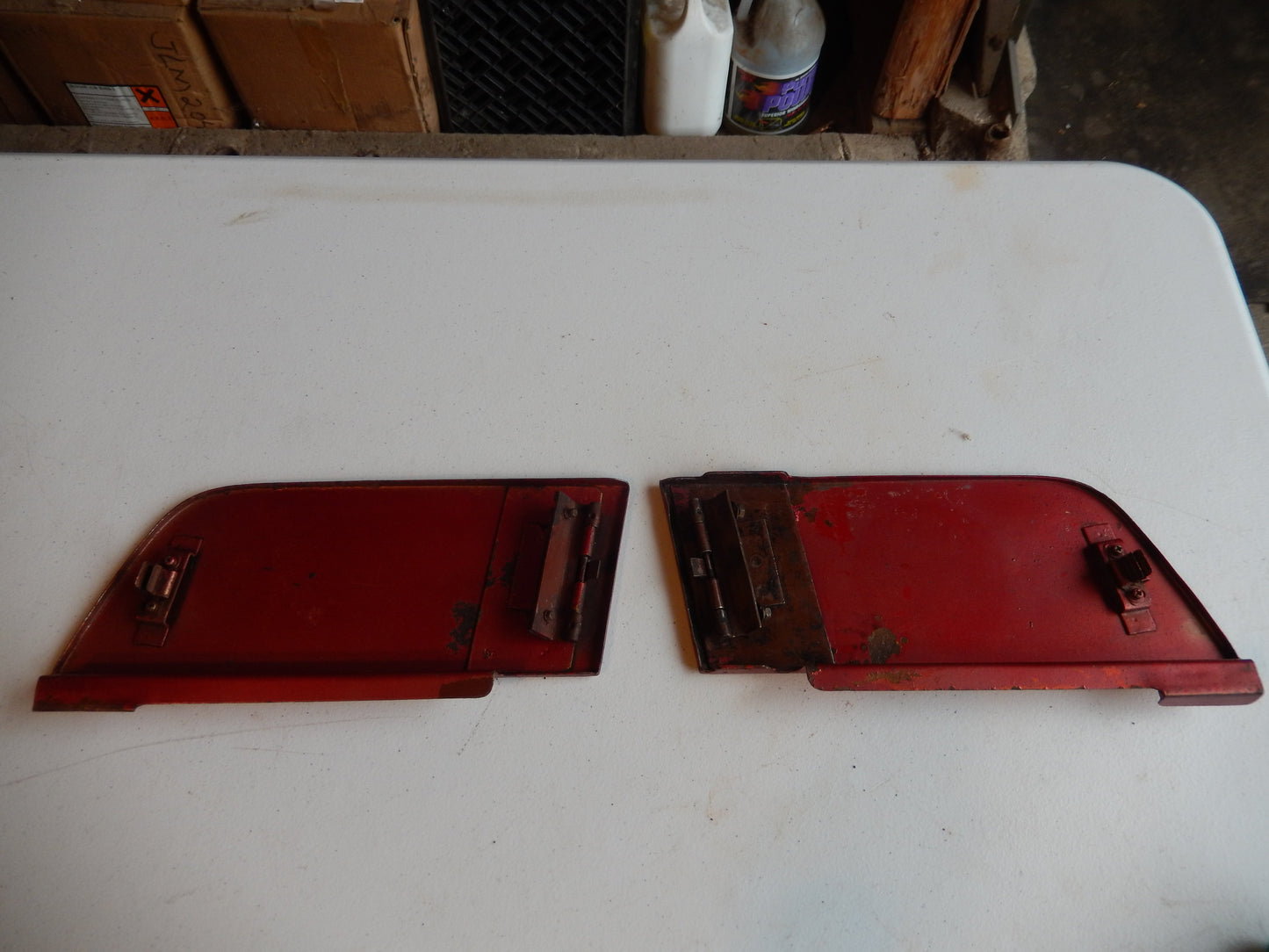 Datsun 240Z- 280Z Hood Inspection Hatch Lid Pair