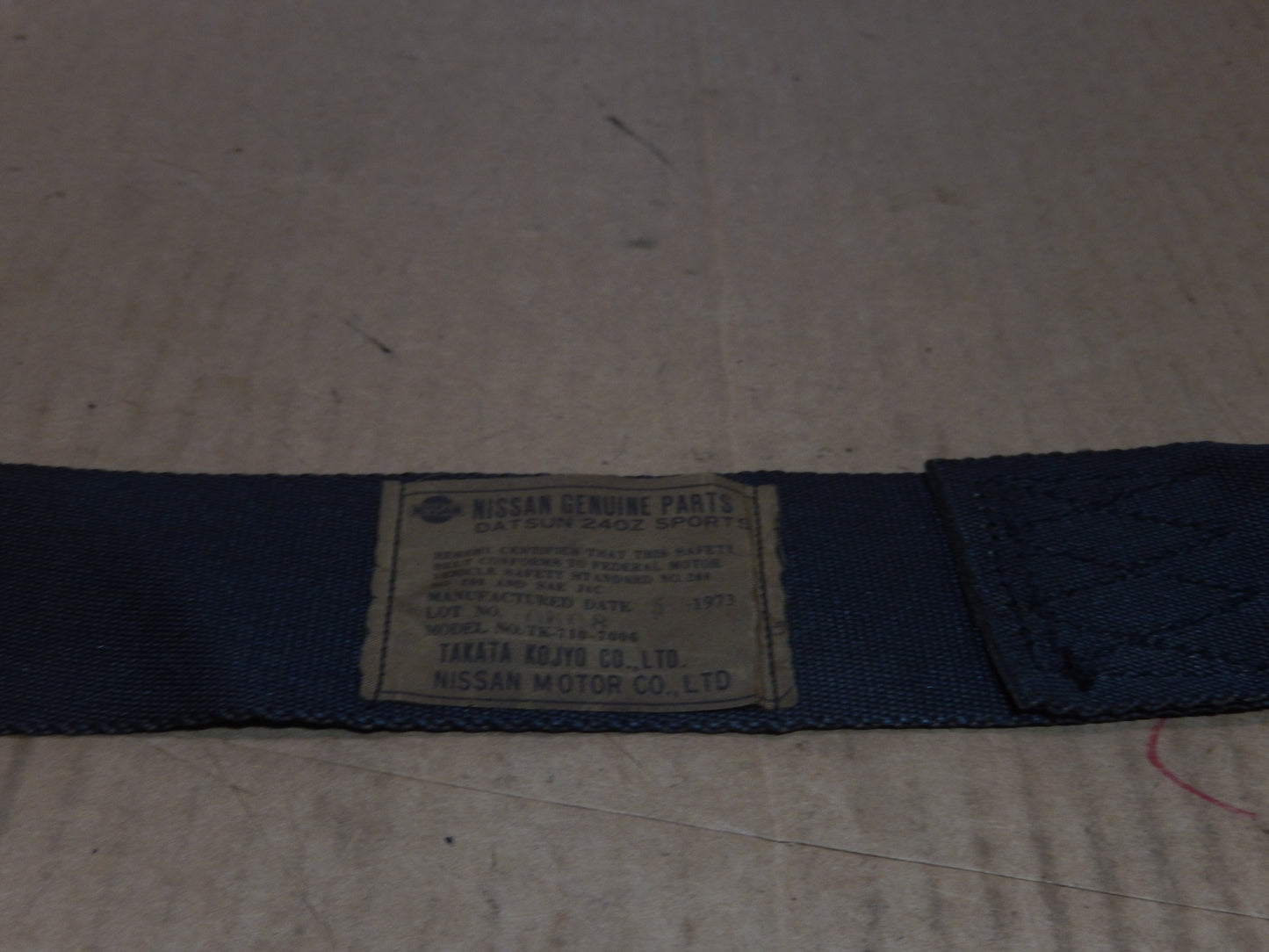 Datsun 240Z Shoulder Belt